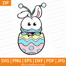 Afbeelding in Gallery-weergave laden, Easter bunny bug in egg

