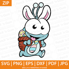 Afbeelding in Gallery-weergave laden, Easter bunny bug on the run