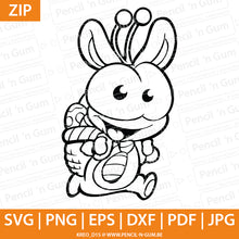 Afbeelding in Gallery-weergave laden, Easter bunny bug on the run