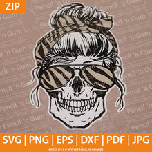 Afbeelding in Gallery-weergave laden, #Momlife Skull