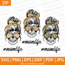 Afbeelding in Gallery-weergave laden, #Momlife Skull