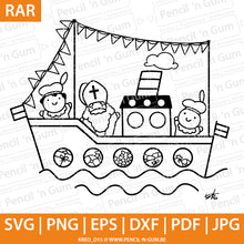 Afbeelding in Gallery-weergave laden, Pakjesboot